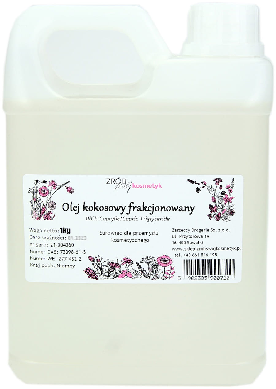 

Olej kokosowy Frakcjonowany 1kg Zsk