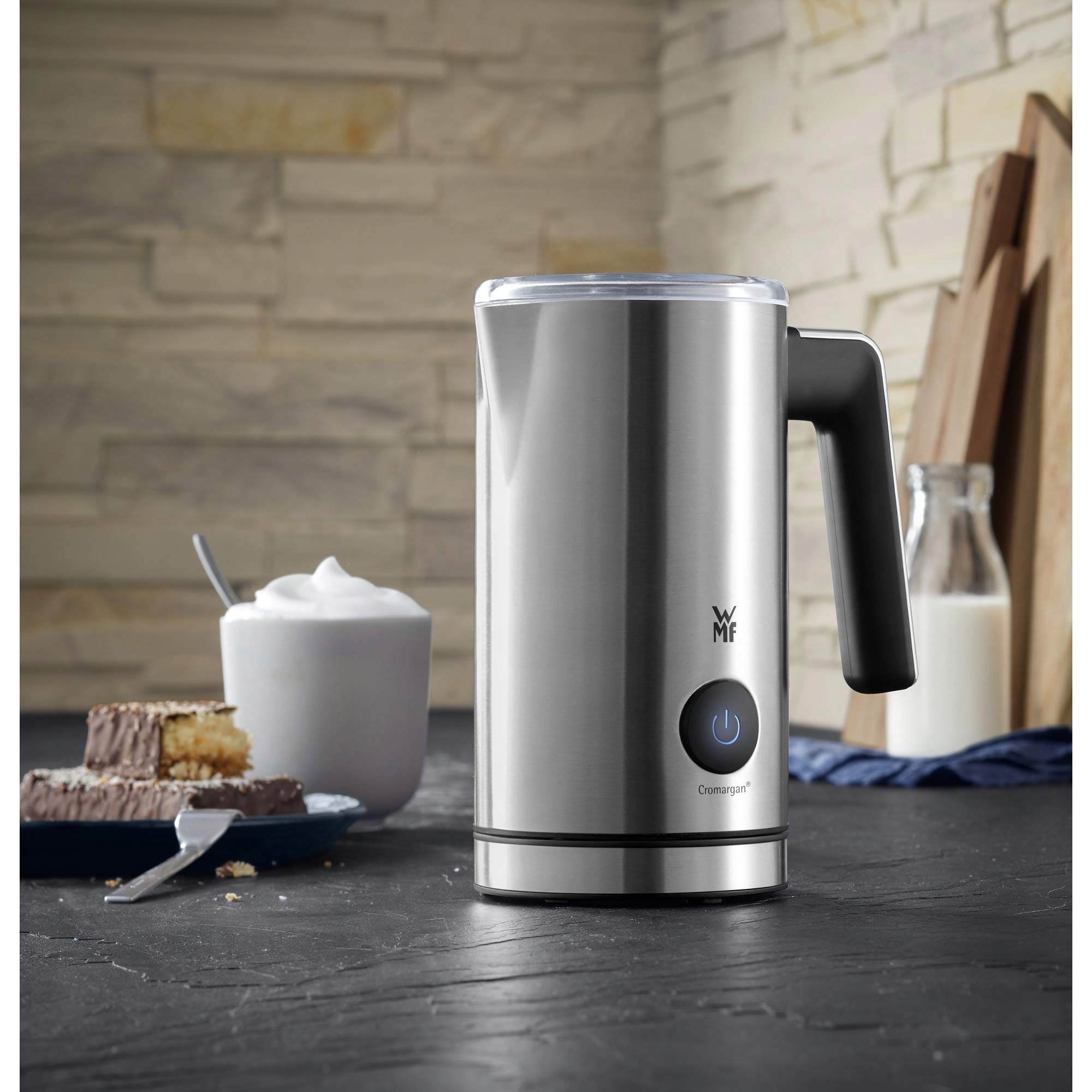 WMF Stelio Spieniacz Do Mleka Elektryczny 500W 150-250ml Bezprzewodowy — miniatura 2