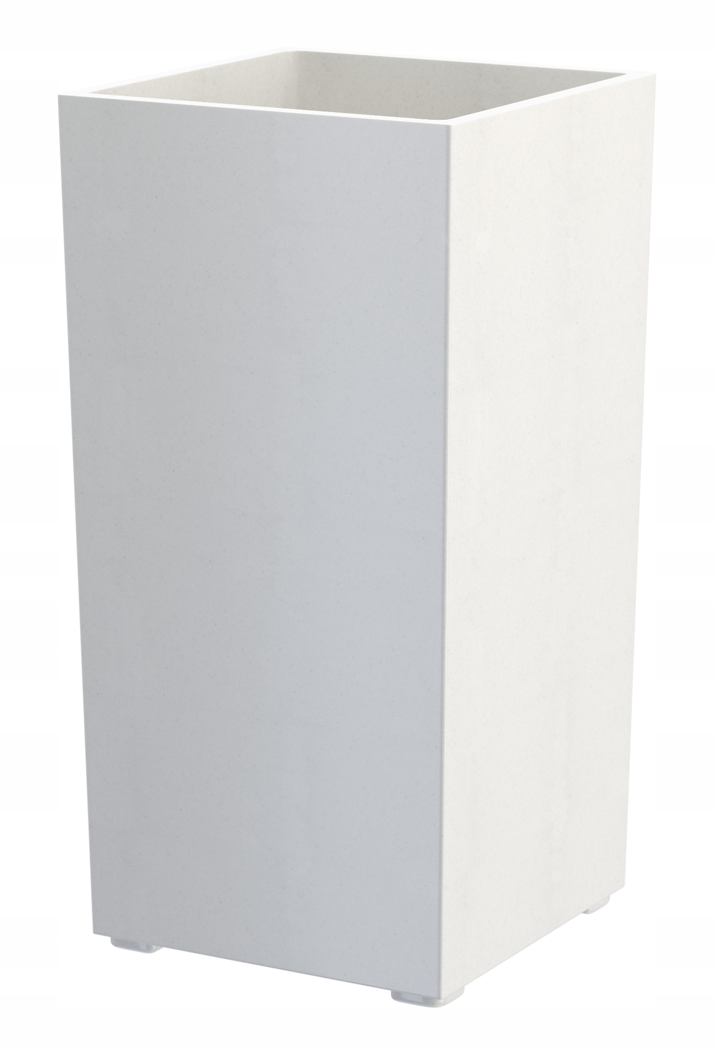 Vysoká Granitová Kvetináčka Argos High 60 Záhrada Biela