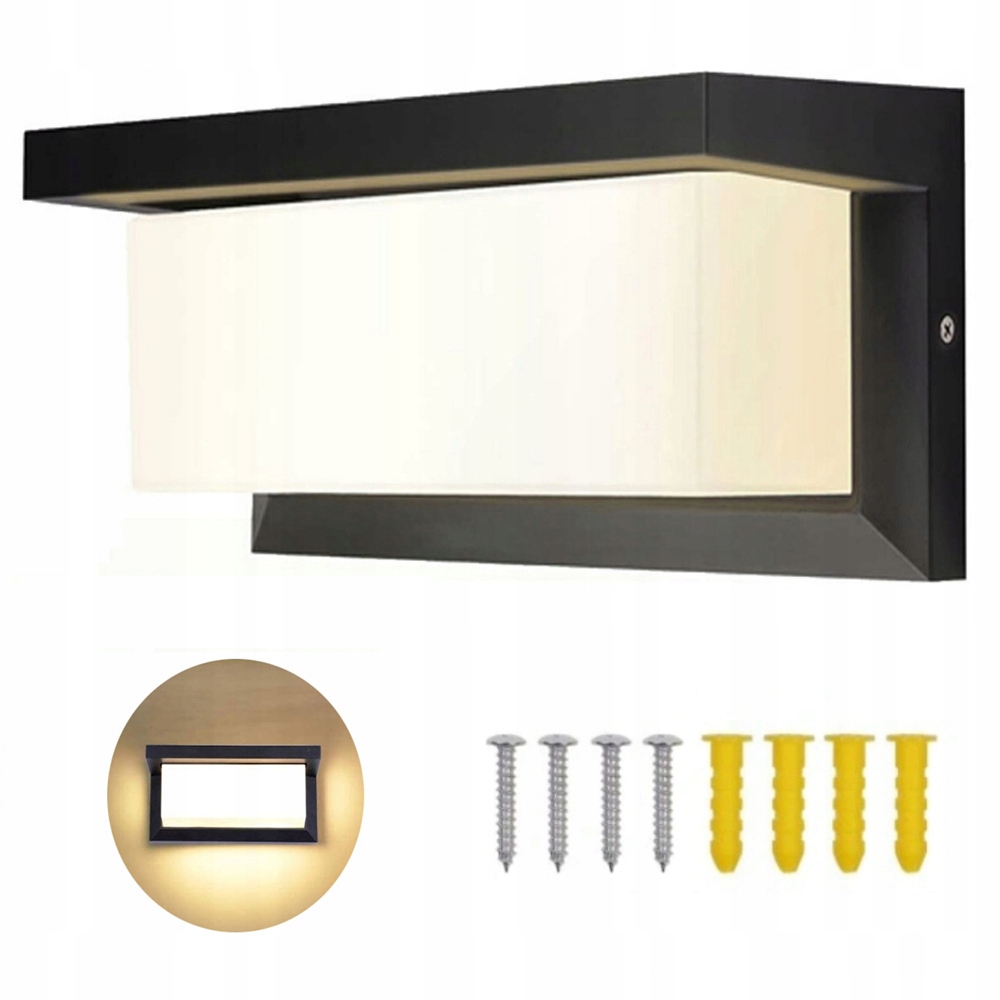 

Kinkiet Czujnik Ruchu Wodoodporny IP66 Led 18W