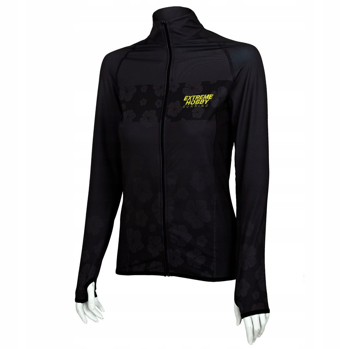 Sportovní mikina na kolo i běh Extreme Hobby Flowers M