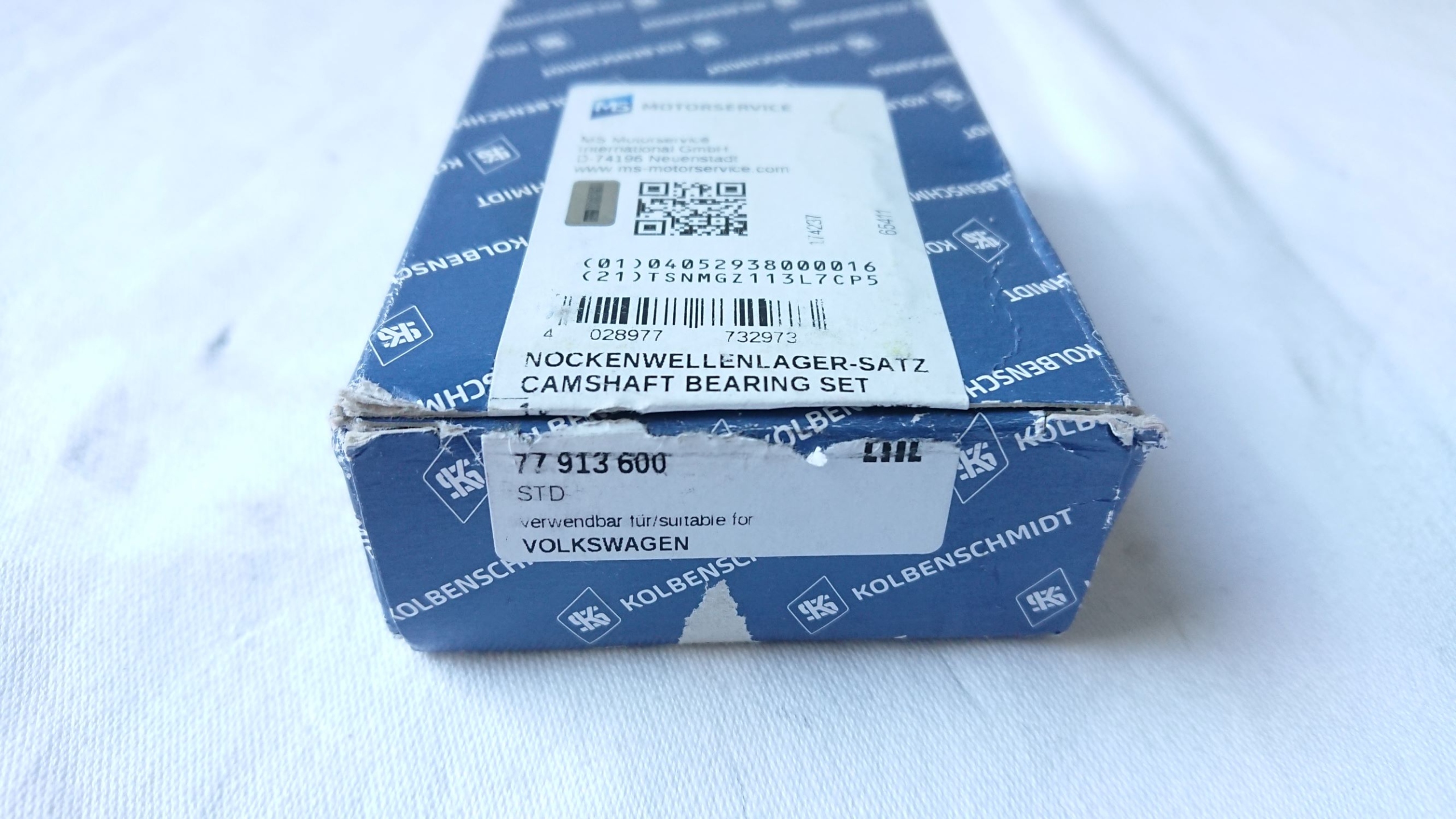 Комплект подшипников вала Std KS 77913600