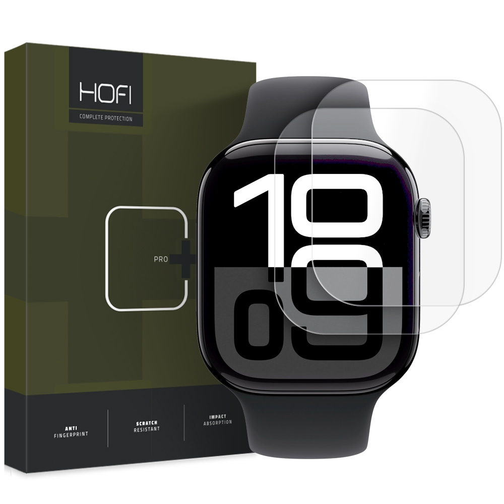 Folia Hydrożelowa Hofi Hydroflex Pro+ 2- Pack Apple Watch 10 11 (46 mm)