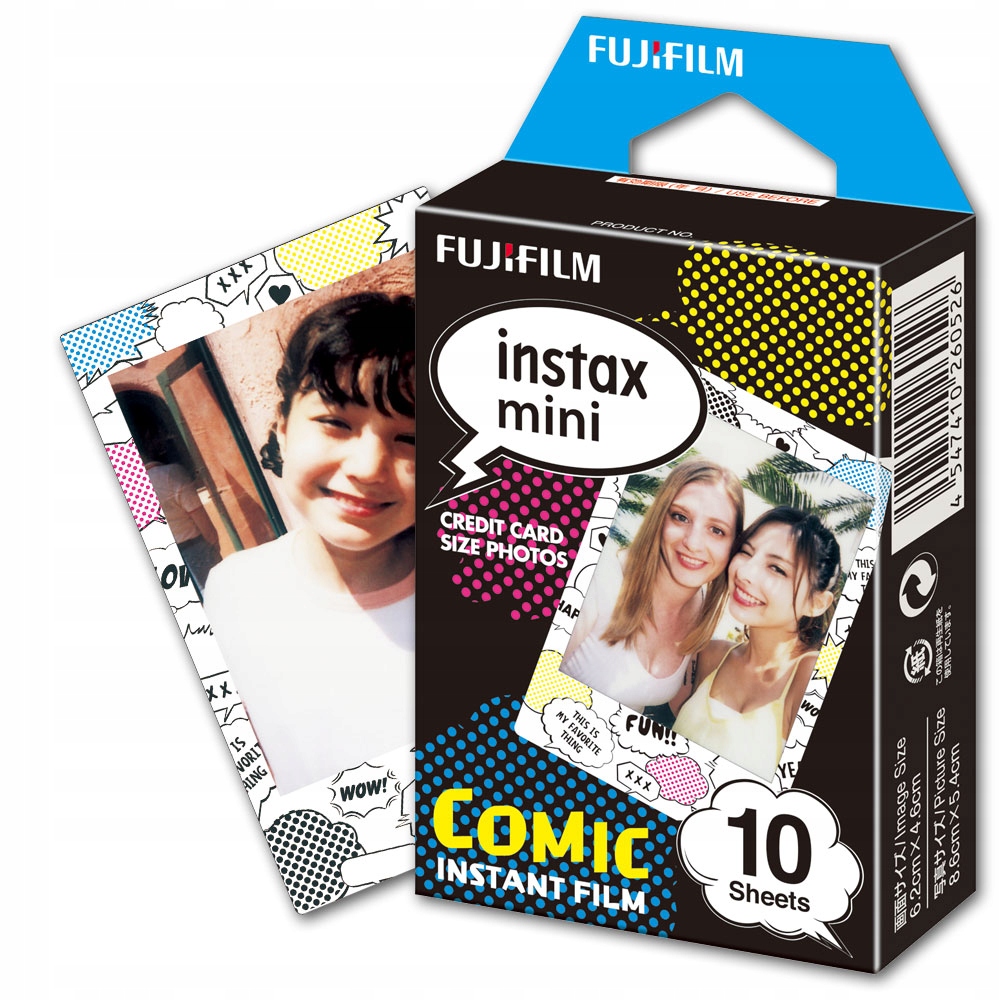 Wkłady Мини-комикс FujiFilm Instax EAN (GTIN) 4547410260526