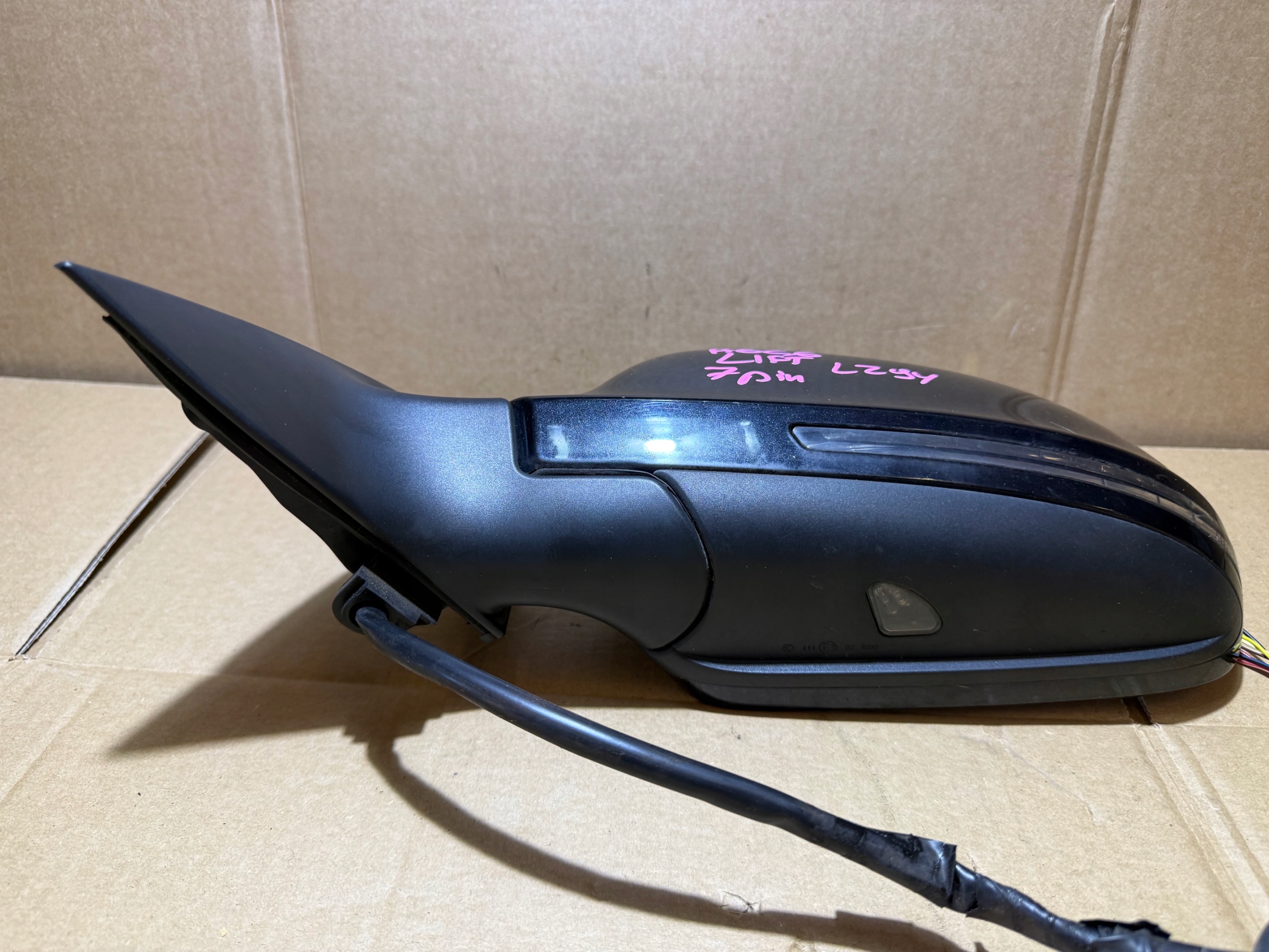 AUDI A6 C6 LIFT LZ9Y mirror left 7 PIN