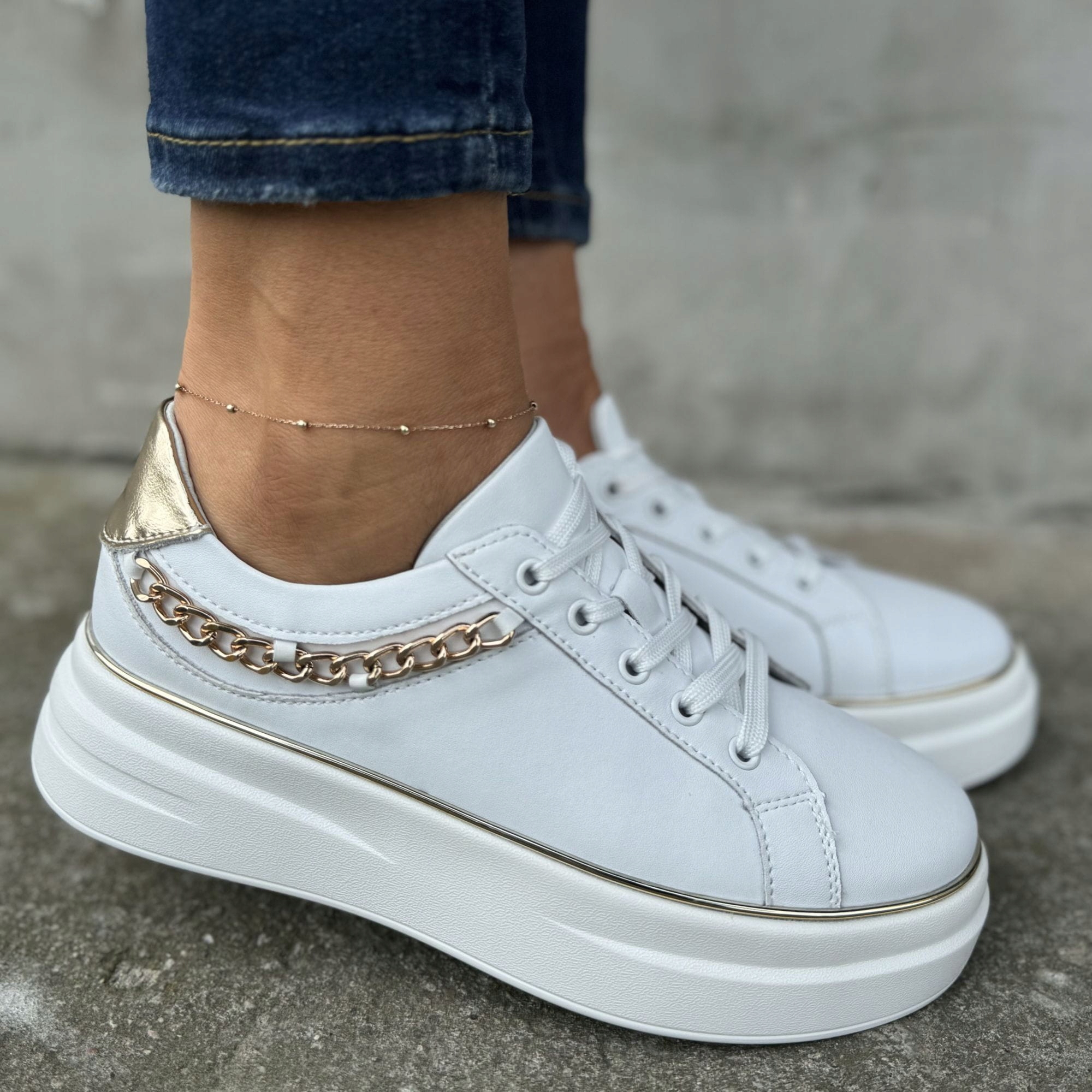 Dámské polobotky Artiker 54C1870 Bílá 41, Bílá