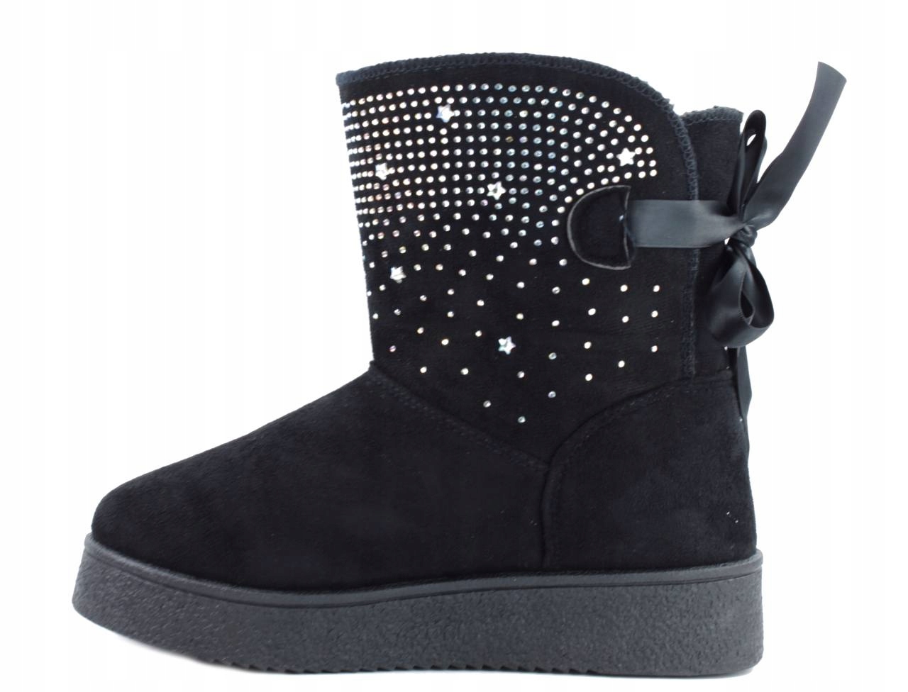 JB030 DAMSKIE ŚNIEGOWCE WSUWANE EKOSKÓRA R.38 Marka inna