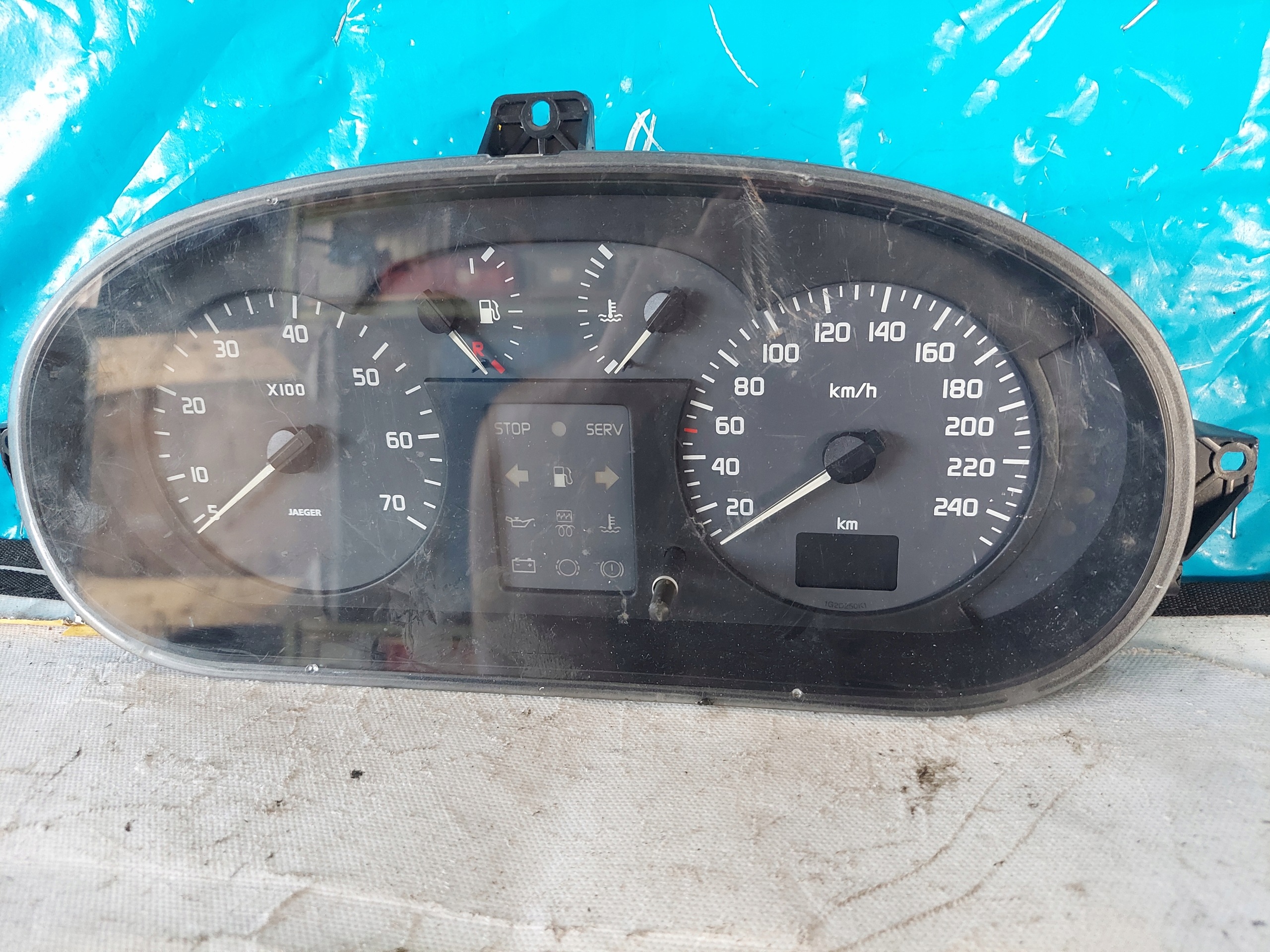 dials clock MEGANE and 1.9 DTI 7700427896