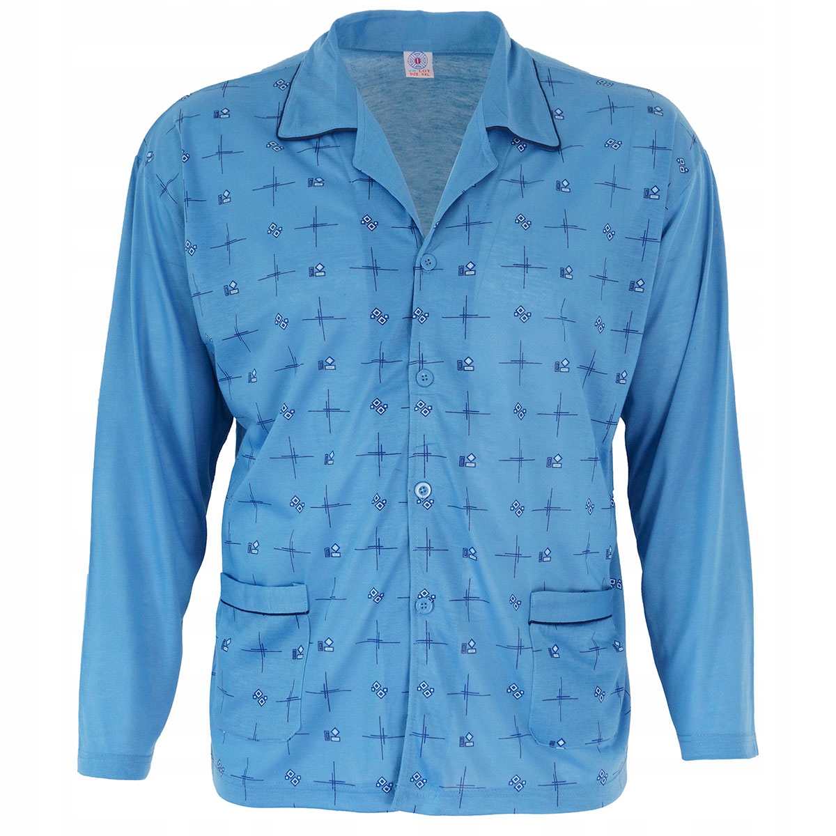 PIŻAMA MĘSKA pidżama BAWEŁNIANA SPODENKI 5XL / 6XL Materiał dominujący bawełna