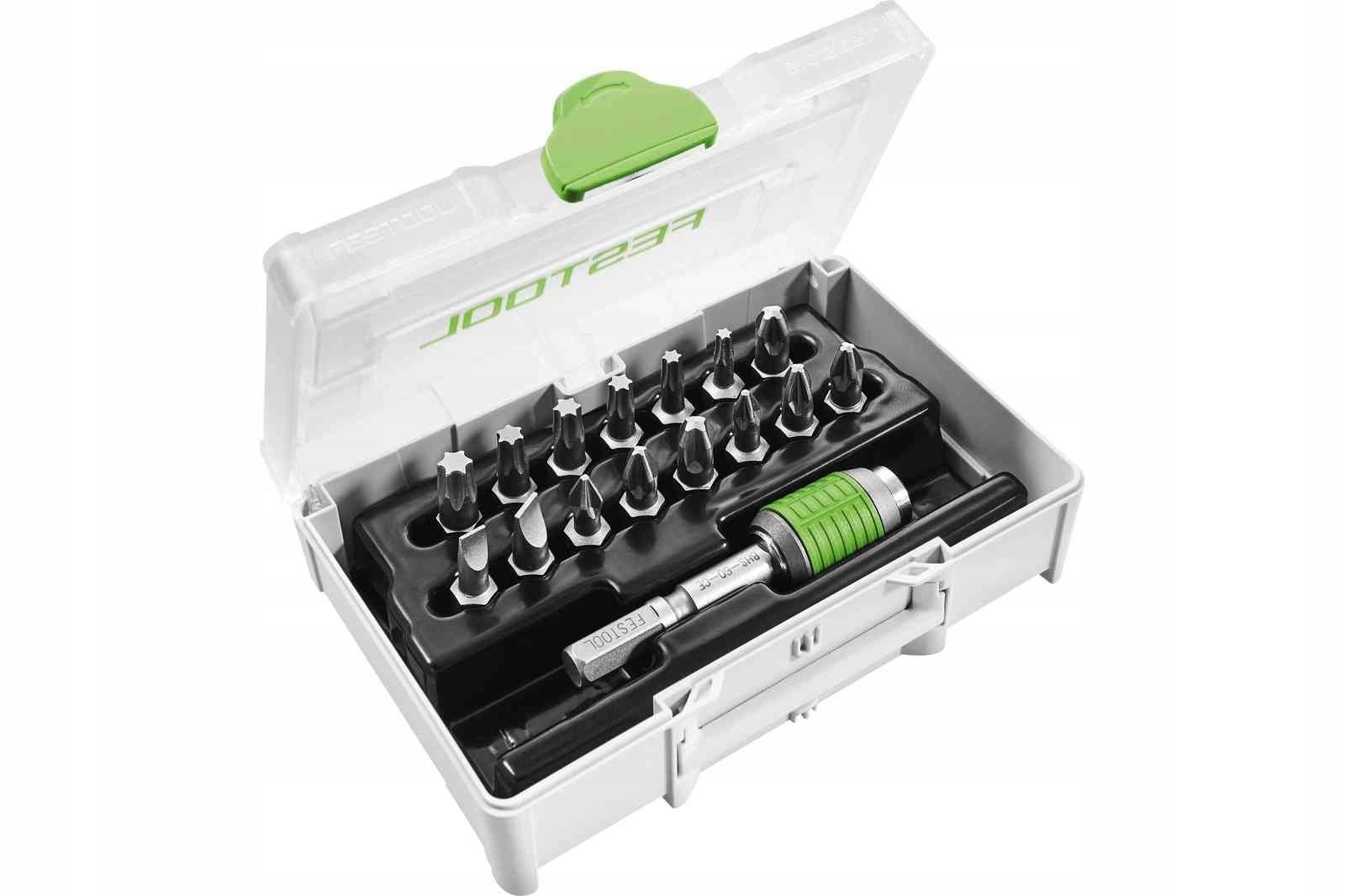 Festool sortiment koncovek SYS3 Xxs Ce-pz Bhs 60 205824