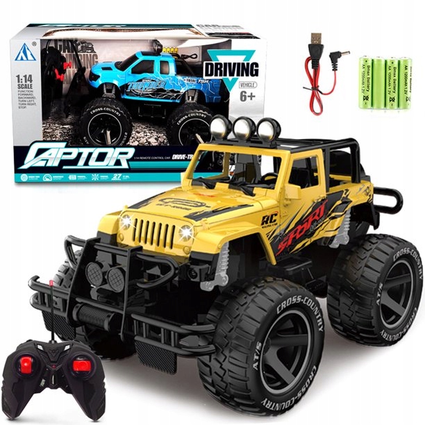 

Zdalnie Sterowany Samochód Terenowy Jeep Pilot Rc