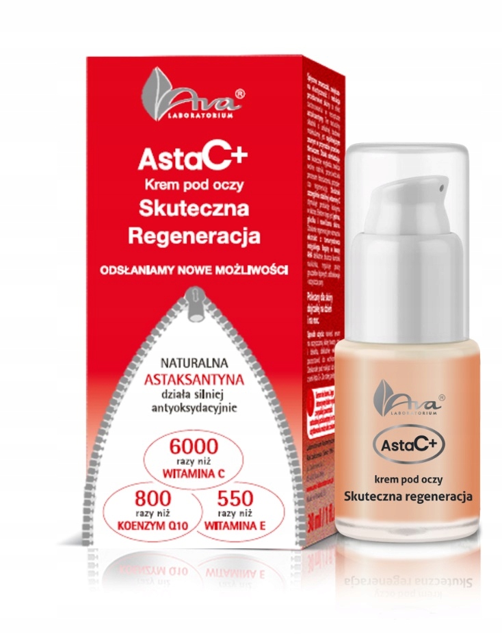 

Ava Asta C+ Krem pod Oczy Skuteczna Regeneracja