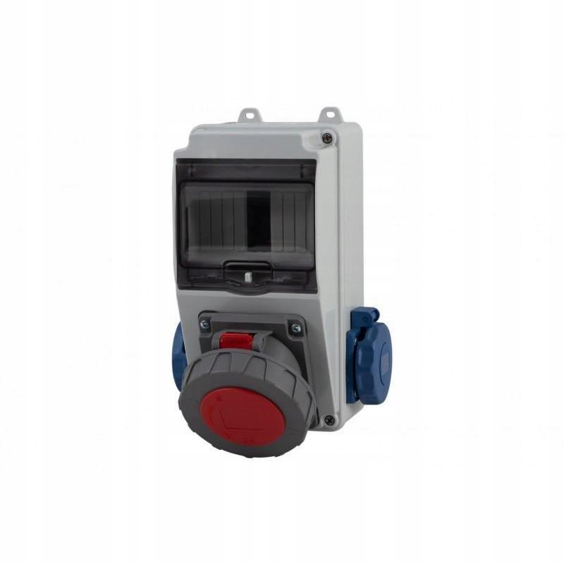 Rozvaděč Lago IP65 7M – zásuvky 16A/5, 2x230V