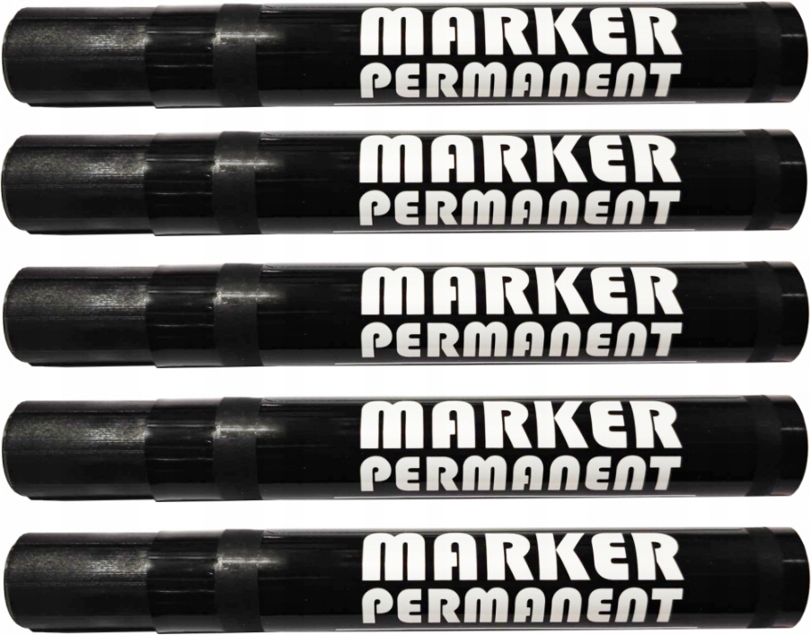 

Marker do metalu plastiku papieru wodoodporny x5