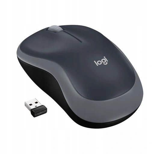 Myszka bezprzewodowa Logitech M185 sensor optyczny