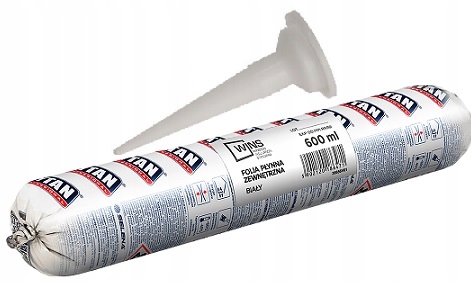 Folia Płynna TYTAN WINS zewnętrzna 600ml biały + APLIKATOR