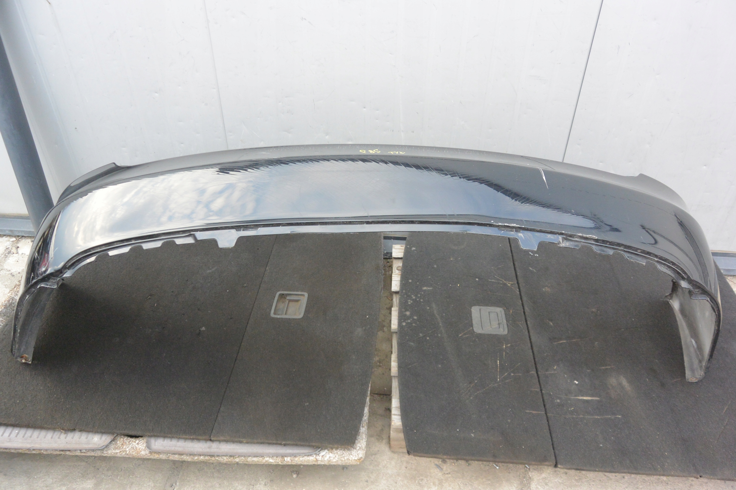 TESLA MODEL S bumper rear part without PDC before lift