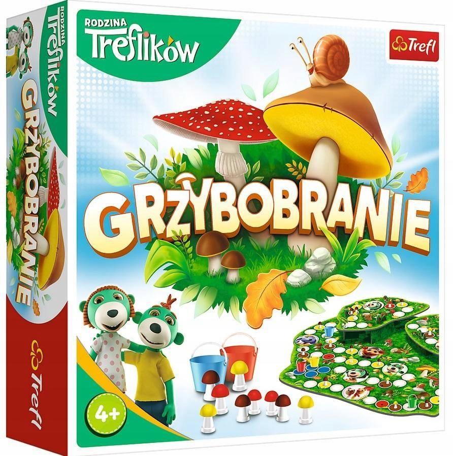 Rodzina Treflików. Grzybobranie-Zdjęcie-0