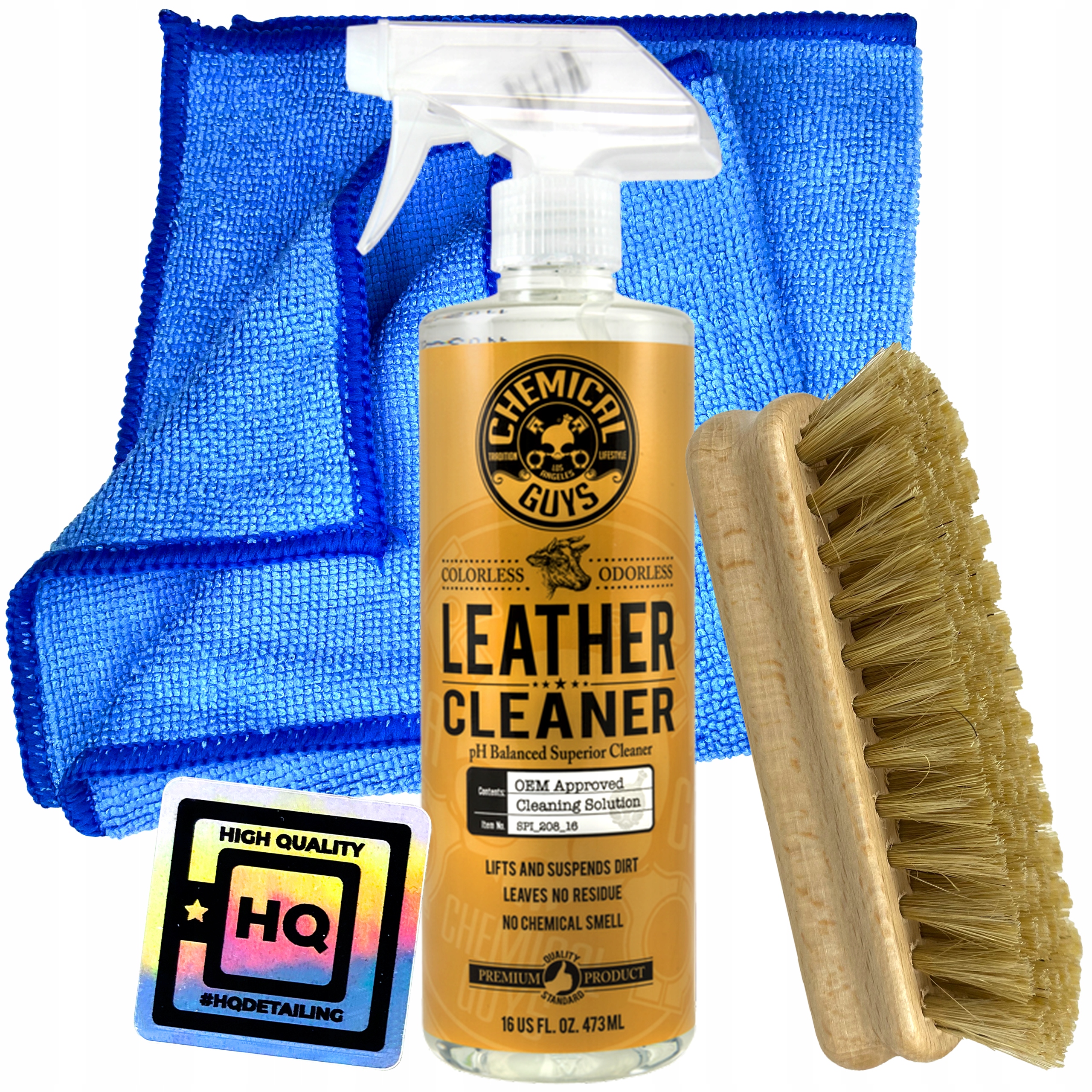 

Chemical Guys Leather Cleaner czyszczenie skóry
