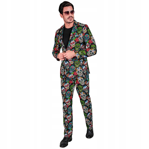 Párty Oblek Dia De Los Muertos Kostým Halloween XL