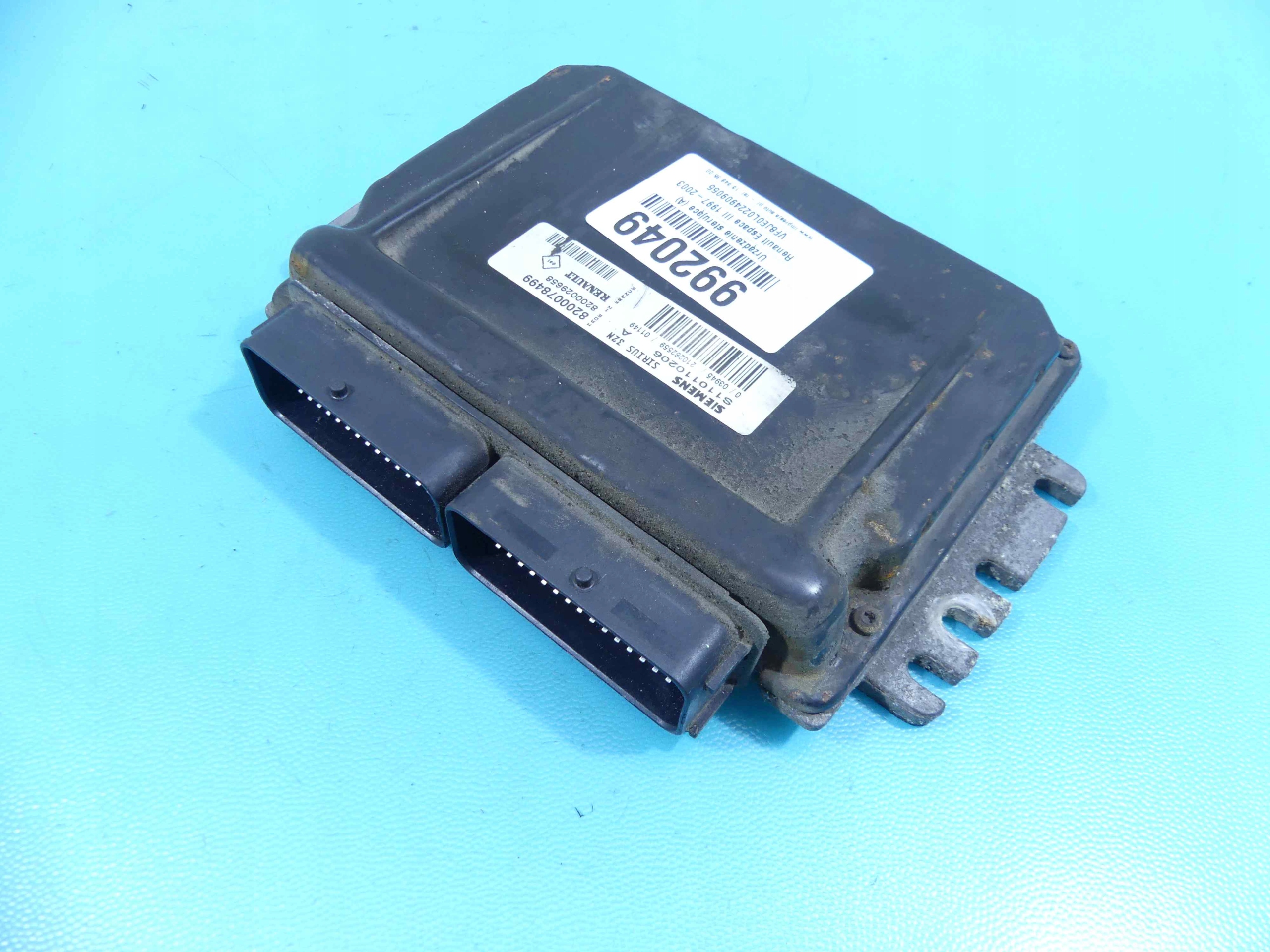 KOMPUTER RENAULT ESPACE III 8200078499 2.0 16V