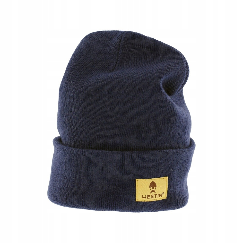 Ciepła Czapka Wędkarska Westin Warm Beanie Deep Blue Na Jesień Wiosnę Zimę
