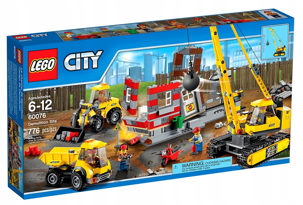 Lego City 60076 Demolice Nové