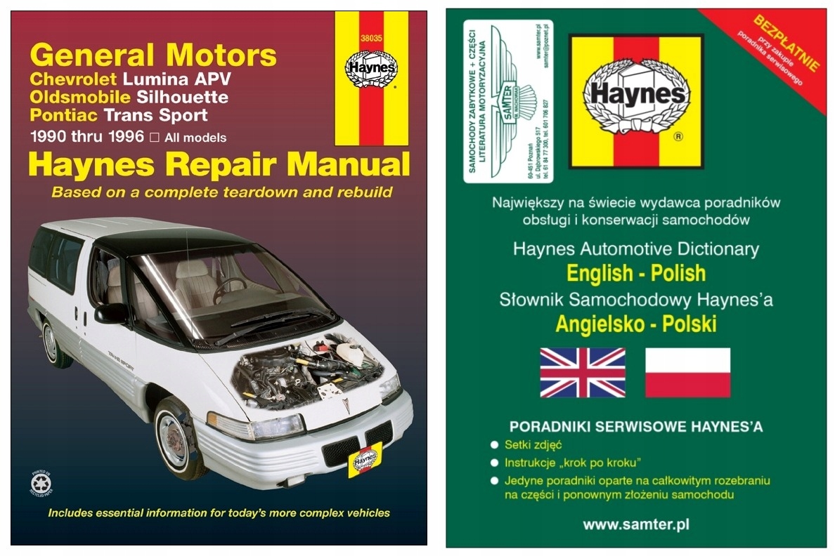 Chevrolet Lumina APV Pontiac Trans Sport 90-96 ins