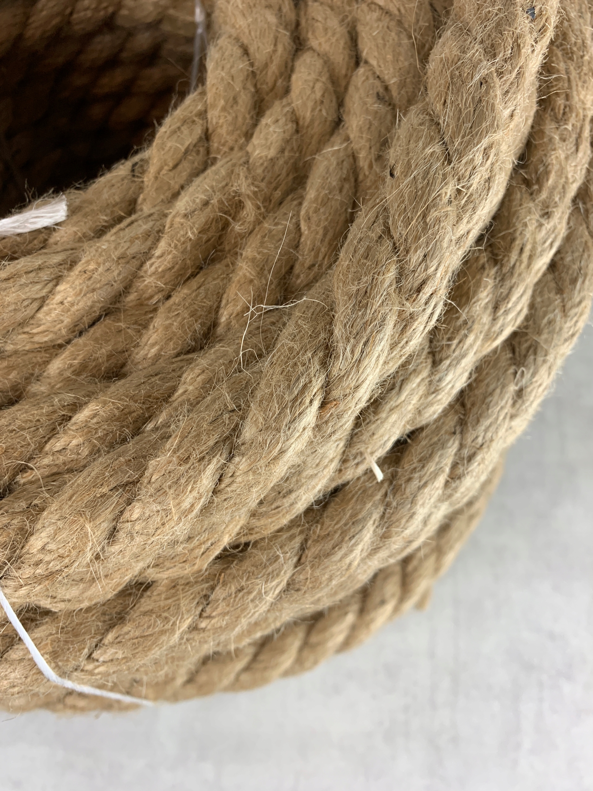 Linka lina jutowa 20 mm, drapak, żeglarska, 50 m Marka inna