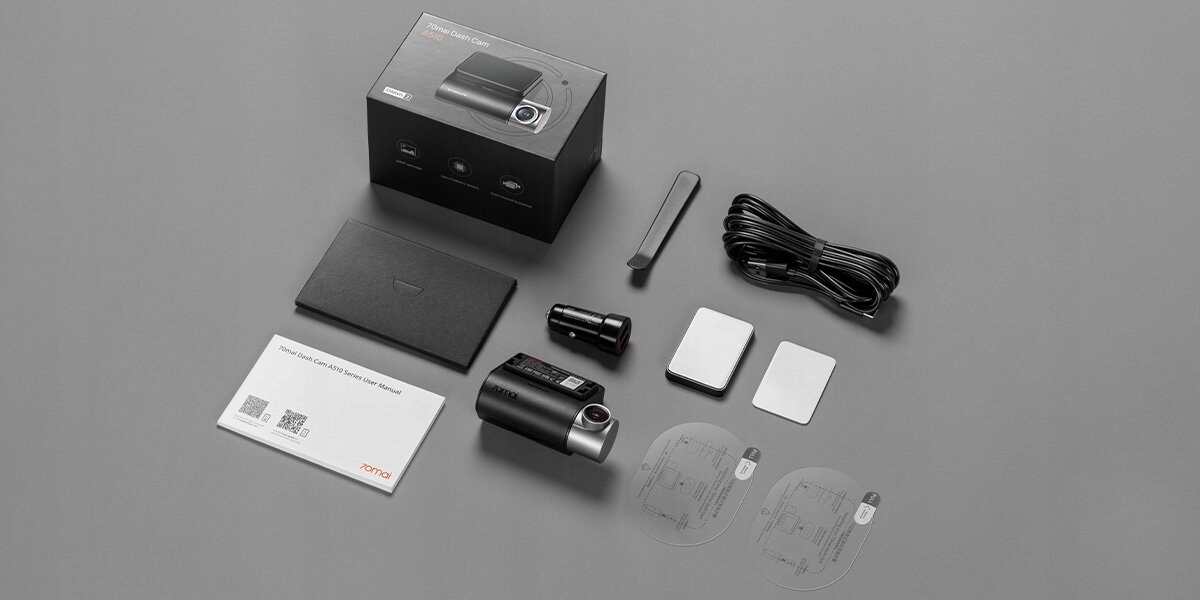 Wideorejestrator 70MAI Dash Cam A510 Komunikacja Bluetooth Wi-Fi GPS