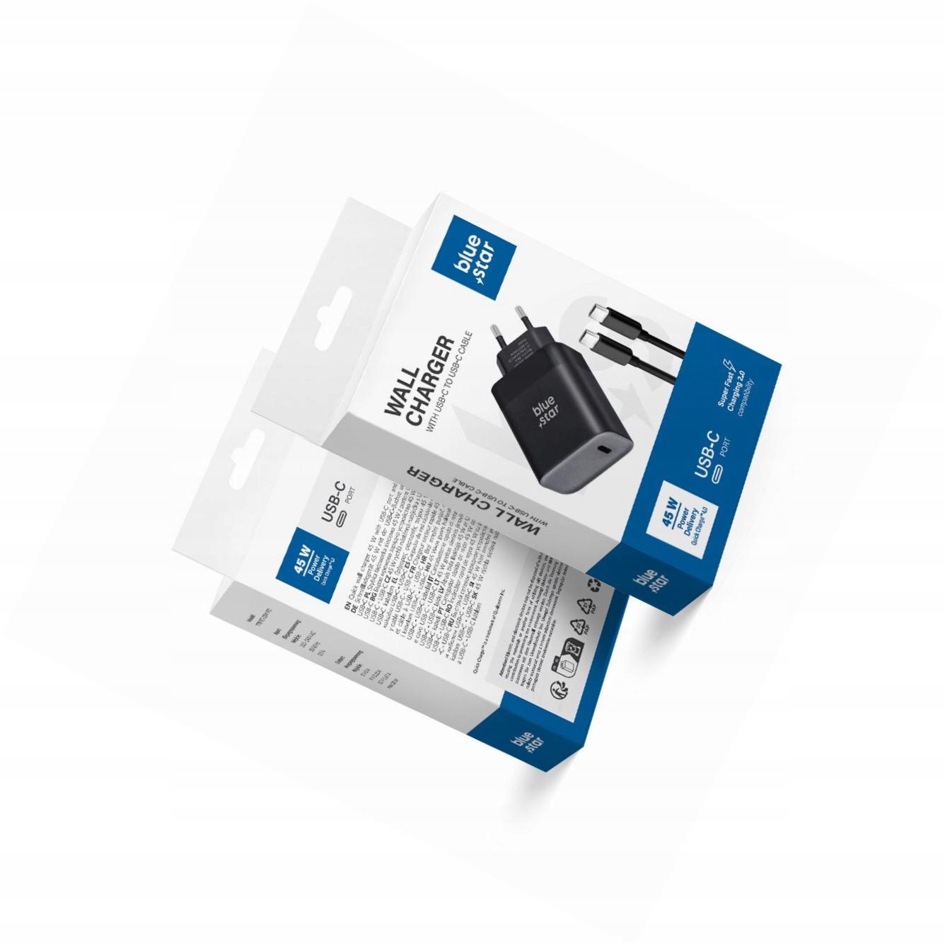 Szybka ładowarka 45W z odpinanym kablem Usb-c do Samsung Galaxy A03s