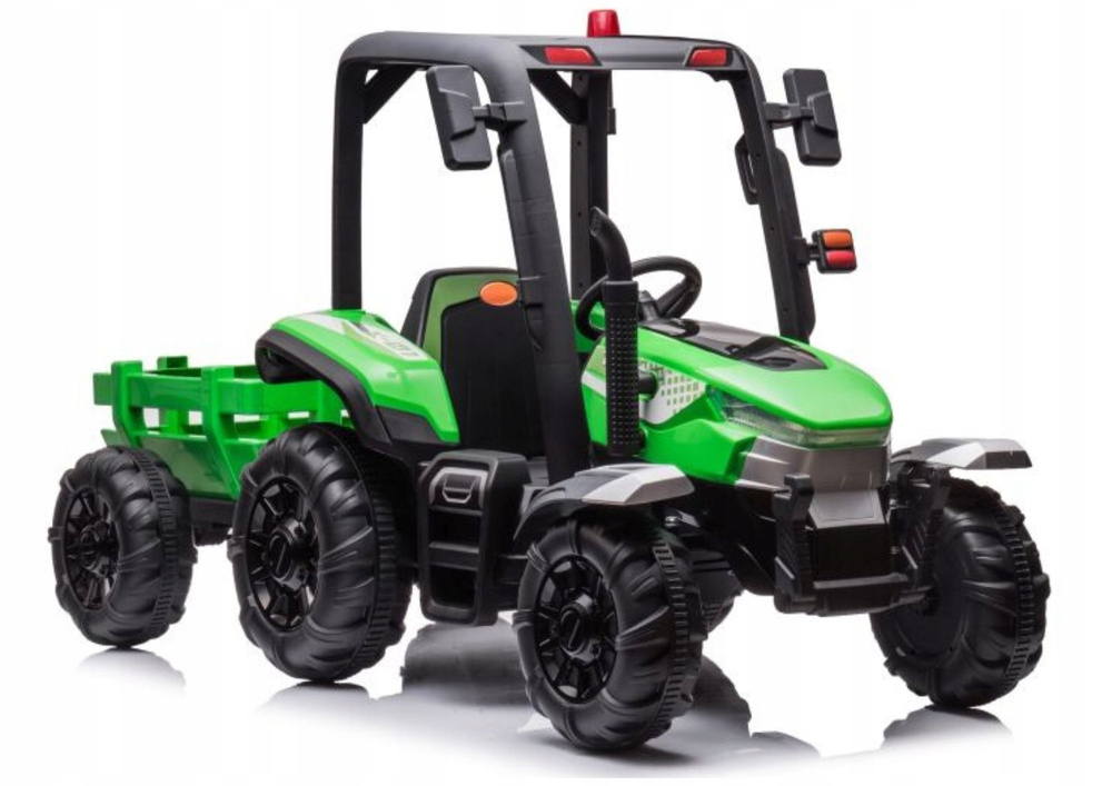 Traktor na akumulator BLT-206, zielony, elektryczny pojazd dla dzieci