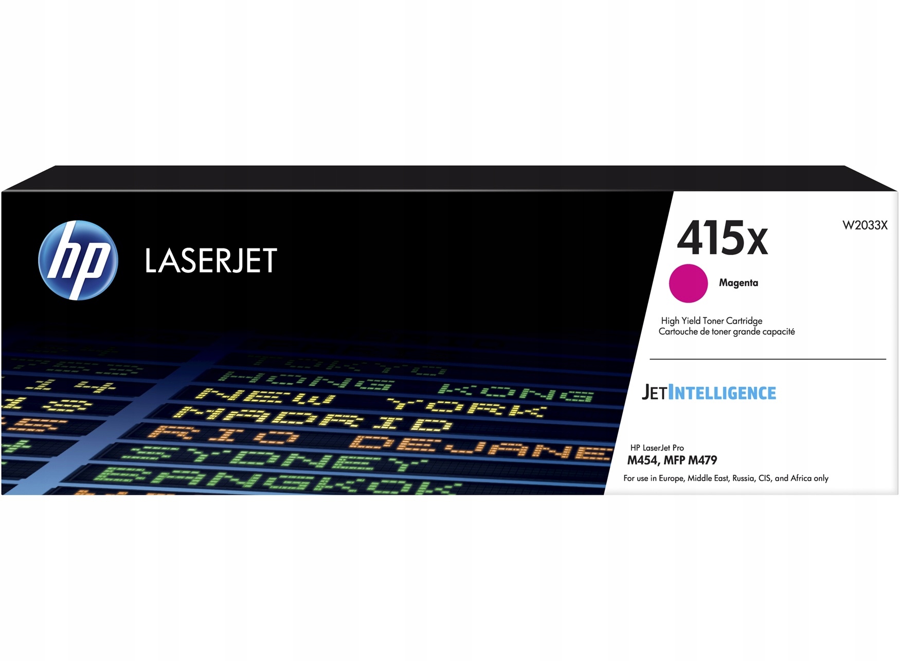 Hp 415X Magenta LaserJet Toner Cartridge, W2033X