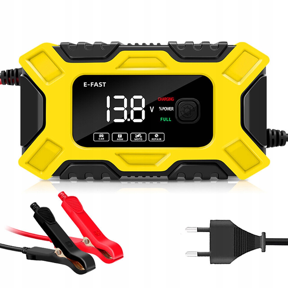 

Prostownik Ładowarka Do Akumulatora LCD 12V 6A