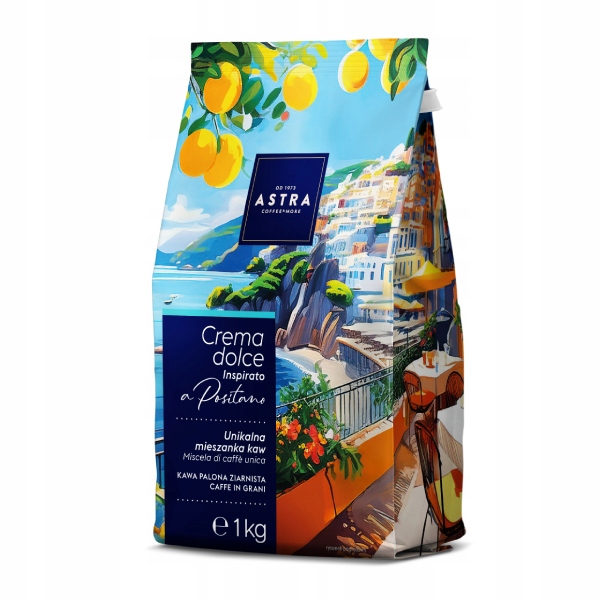 Astra Crema Dolce Inspirato a Positano 1 kg kawa ziarnista