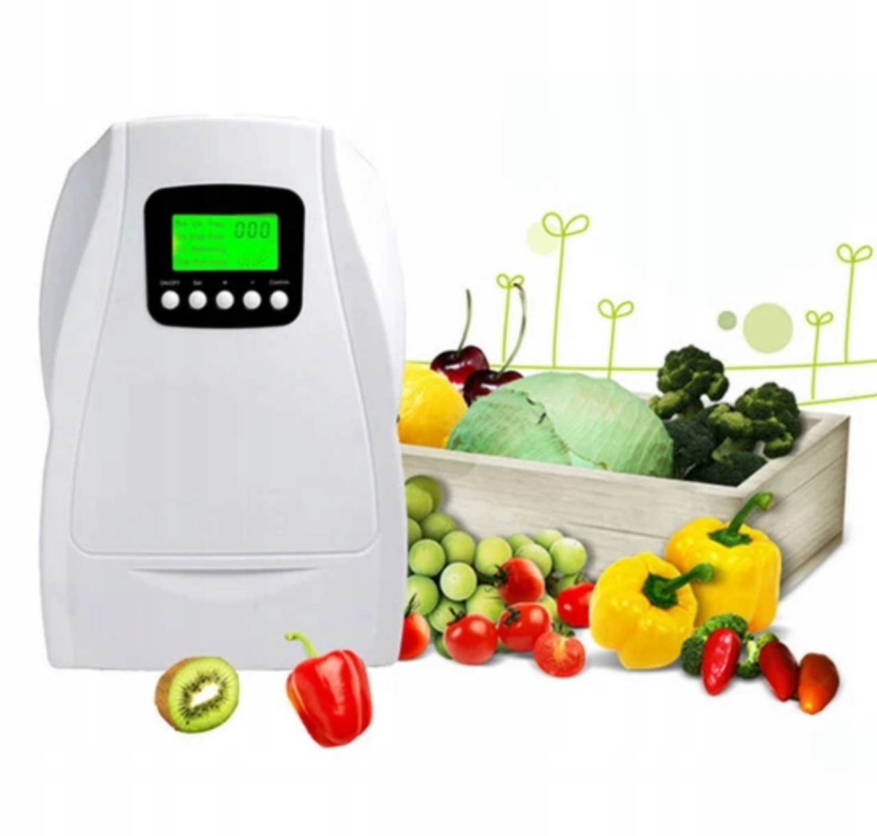 Ozonizátor potravin a vody 500 mg/h sterilizace, odplísňování 220 V univerzální