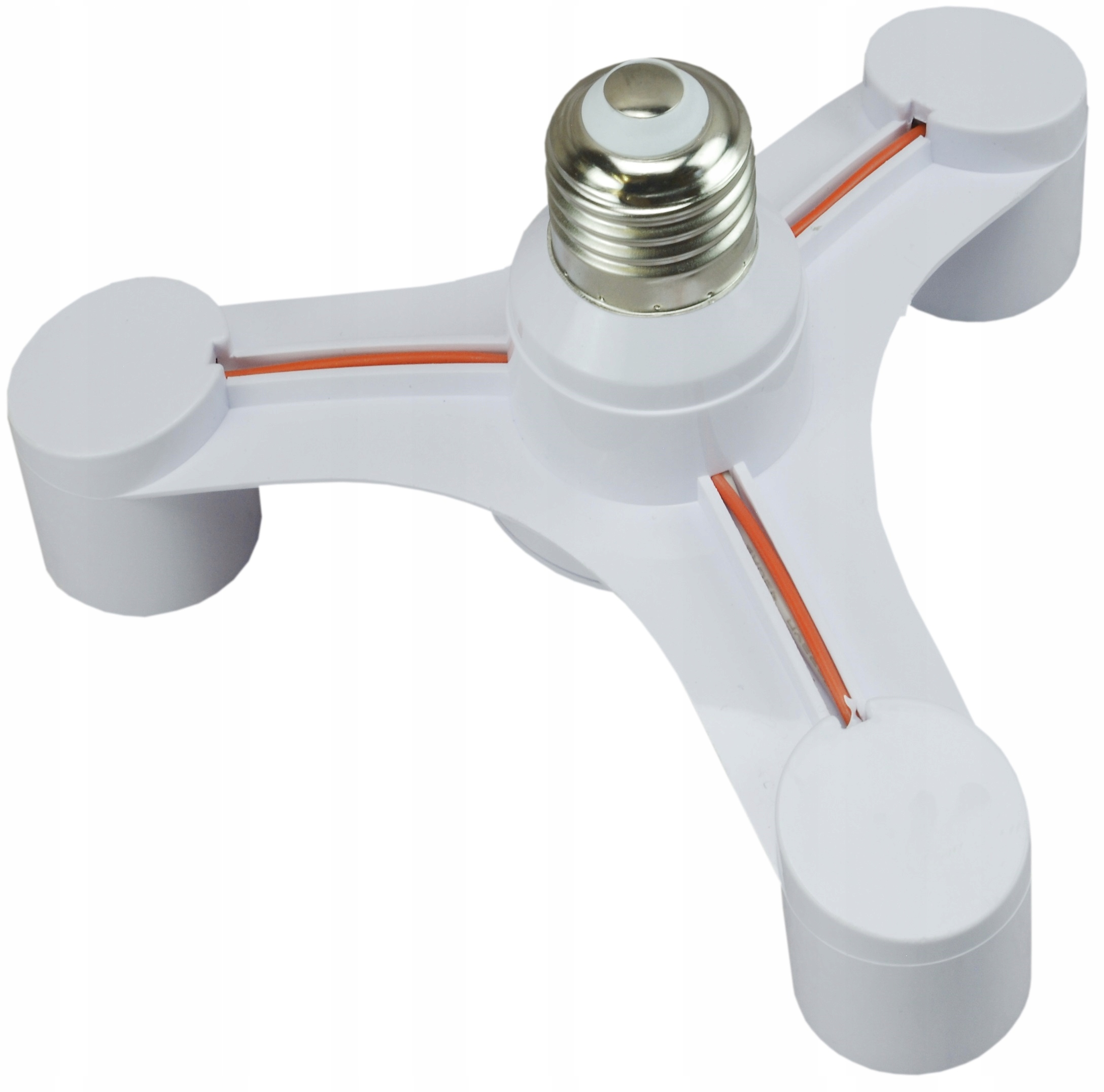 

rozgałęźnik do żarówki e27 splitter oprawki 3 loft