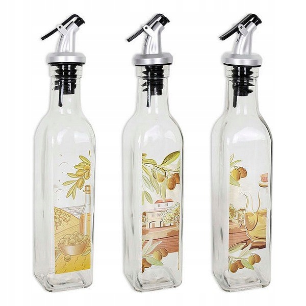 

Buteleczka na oliwę Szkło Dozownik 250 ml