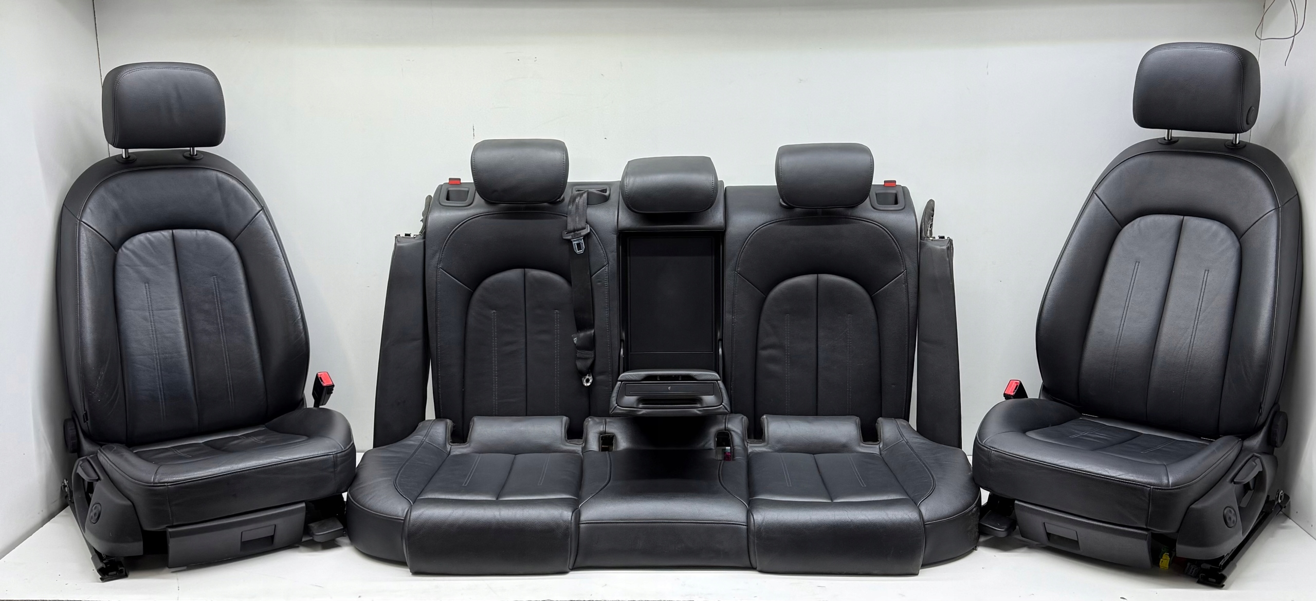 AUDI A6 C7 KOMBI AVANT Siège Sièges GRZANE Interne Complets Cuir, en cuir! UK