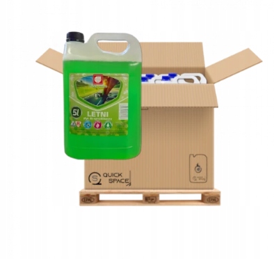 Letni PŁYN DO SPRYSKIWACZY 120 sztuk x 5L PŁYN DO SPRYSKIWACZY PALETA