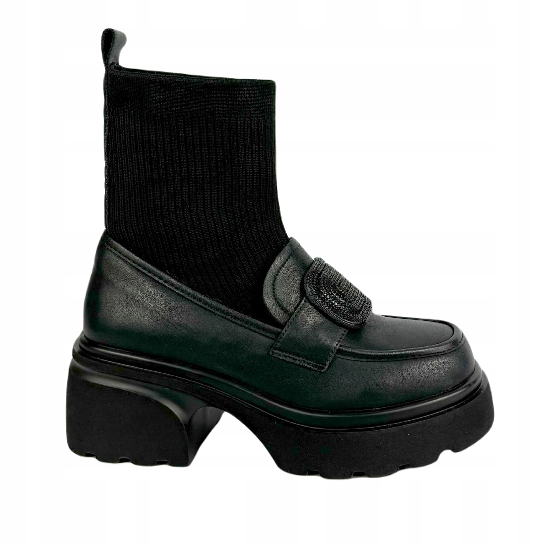 Dámské kotníkové boty Artiker 55C1078 Černá 41, Černá