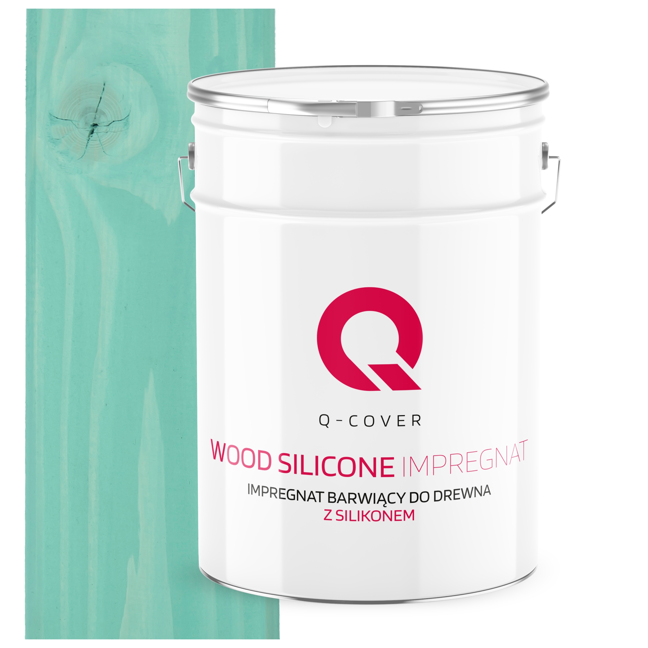 Impregnace Na Dřevo Extra Barva Se Silikonem Chránící Uv Barvy Tyrkysová 10L