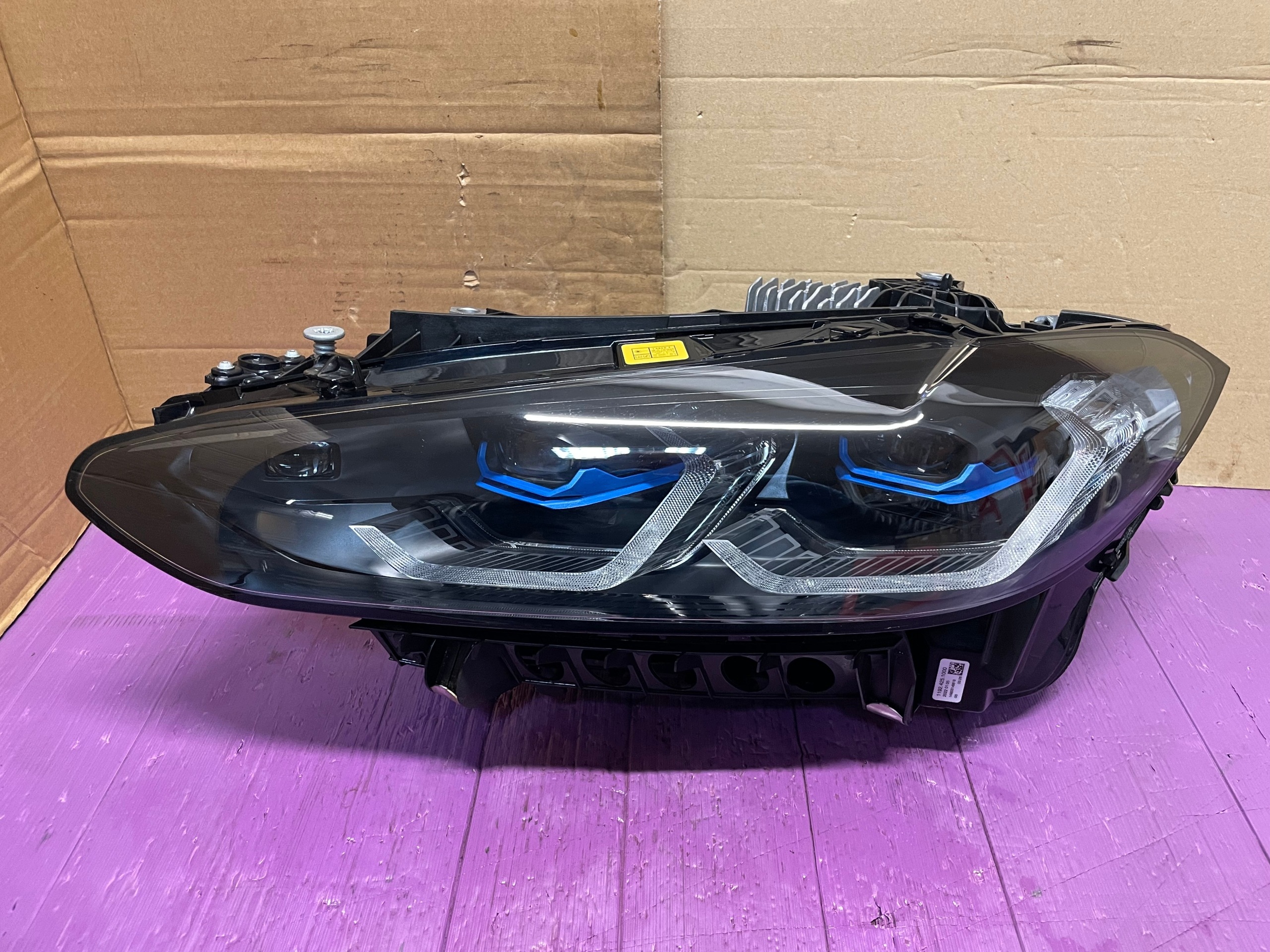 lights light left + right LASER BLACK SHADOW black, BMW 4 G22 G23 G26 EU