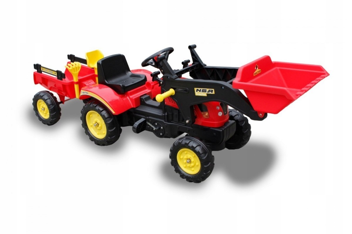 Gokart Traktor z przyczepką Akcesoria, na pedały