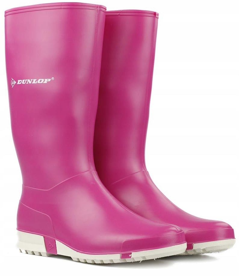 Kalosze Damskie Dunlop Oryginalne Stylowe Modne Rozmiar 38