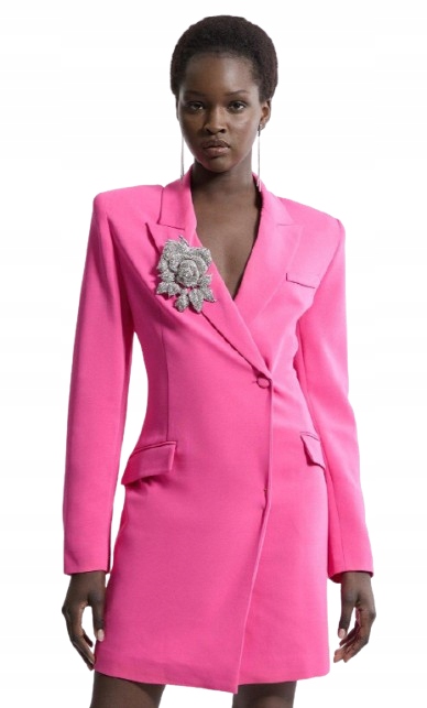 Karen Millen Petite Šaty Růžové 36 B1G