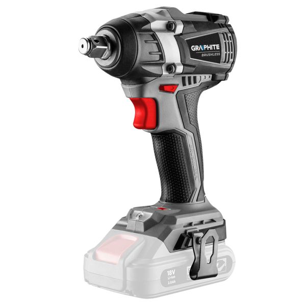Graphite Rázový Uťahovák Bezkartáčový Energy+ 18V, Li-ion, Bez Akumulátora
