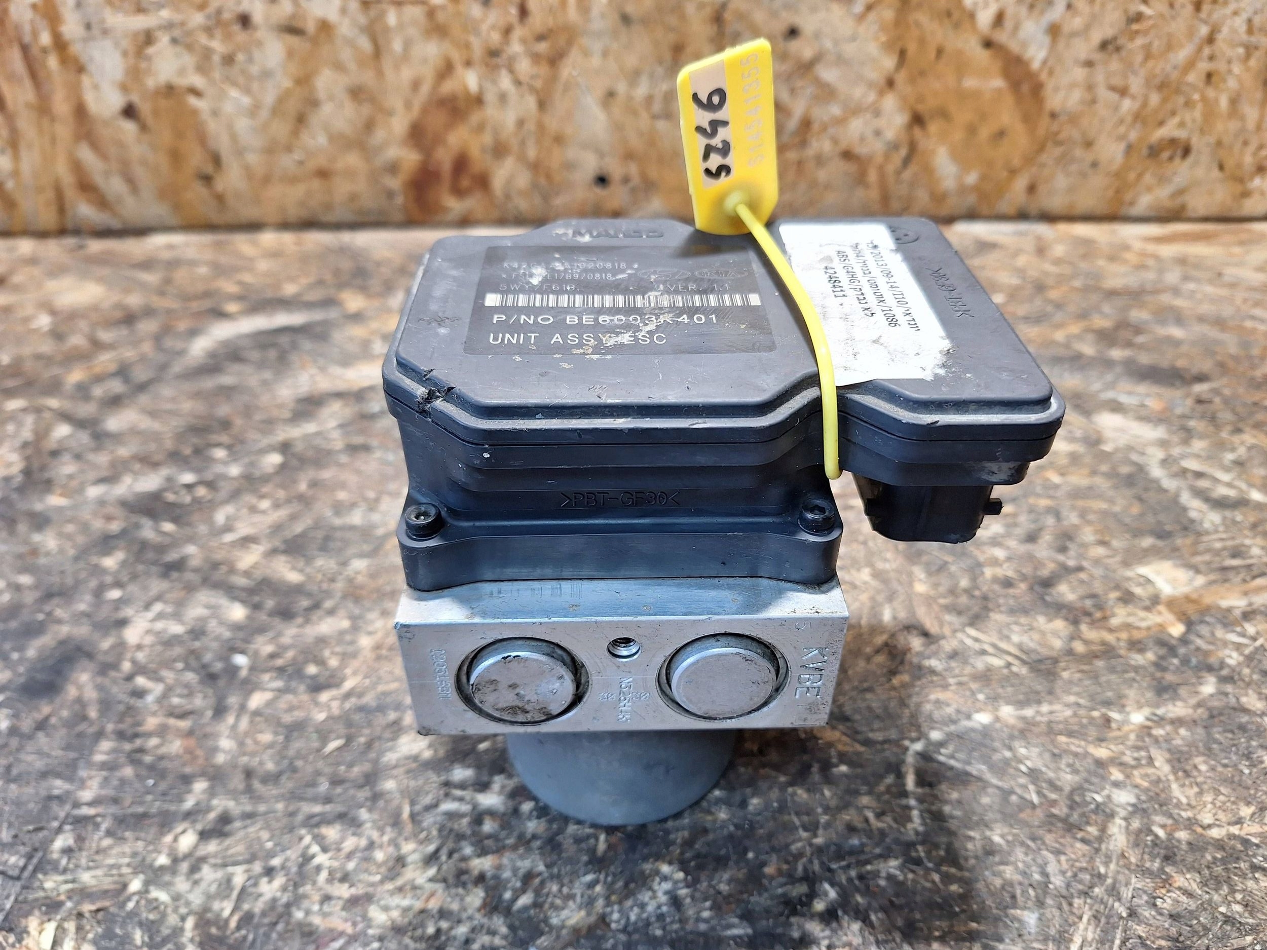 pump control unit ABS 58910-0X950 BE6003K401 HYUNDAI i10 1.2 16V
