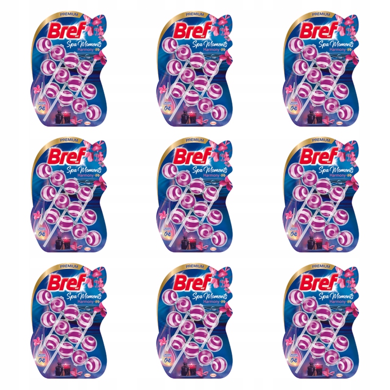Bref Spa Moments Harmony 3x50g X9