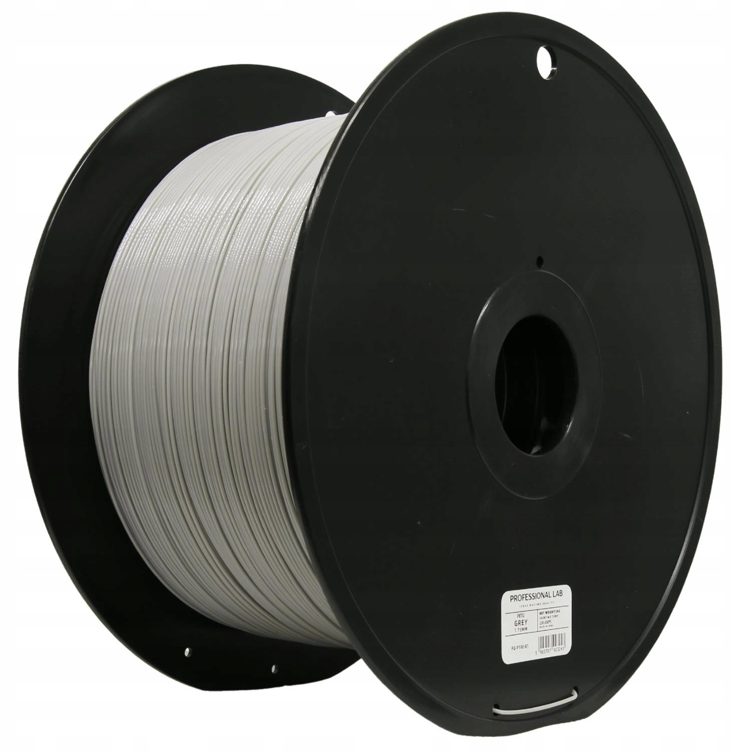 4 x Filament Prof. Lab Petg Grey Szary 1,75mm 5kg Duża Szpula
